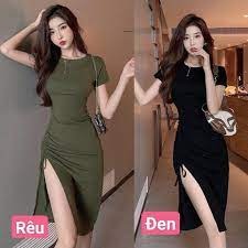 vải thun cotton 4 chiều may đầm
