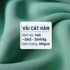 vải cát hàn mịn giá sỉ tại vải thun hoà phát
