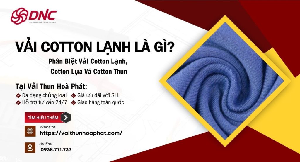 vải thun cotton lạnh là gì