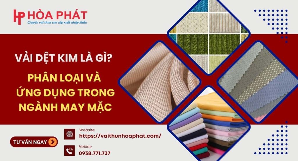 vải dệt kim là gì