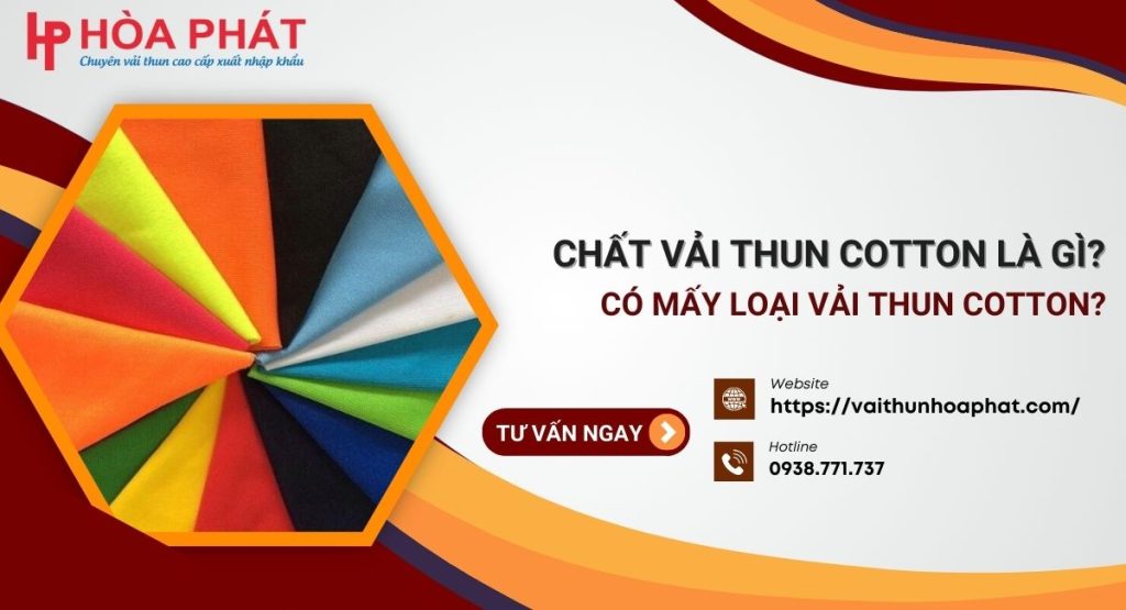 vải thun cotton là gì?