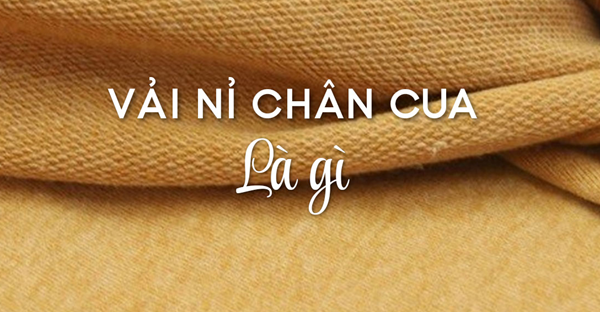 vải nỉ chân cua