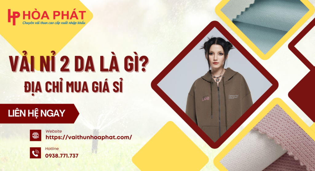 Vải nỉ 2 da