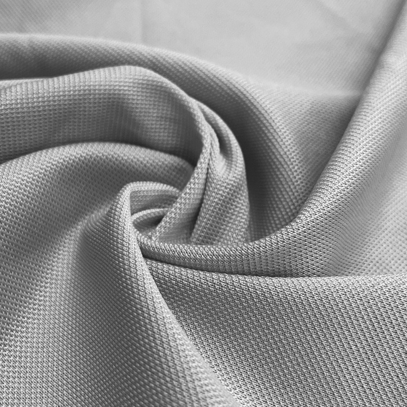 vải thun cá sấu poly 4 chiều