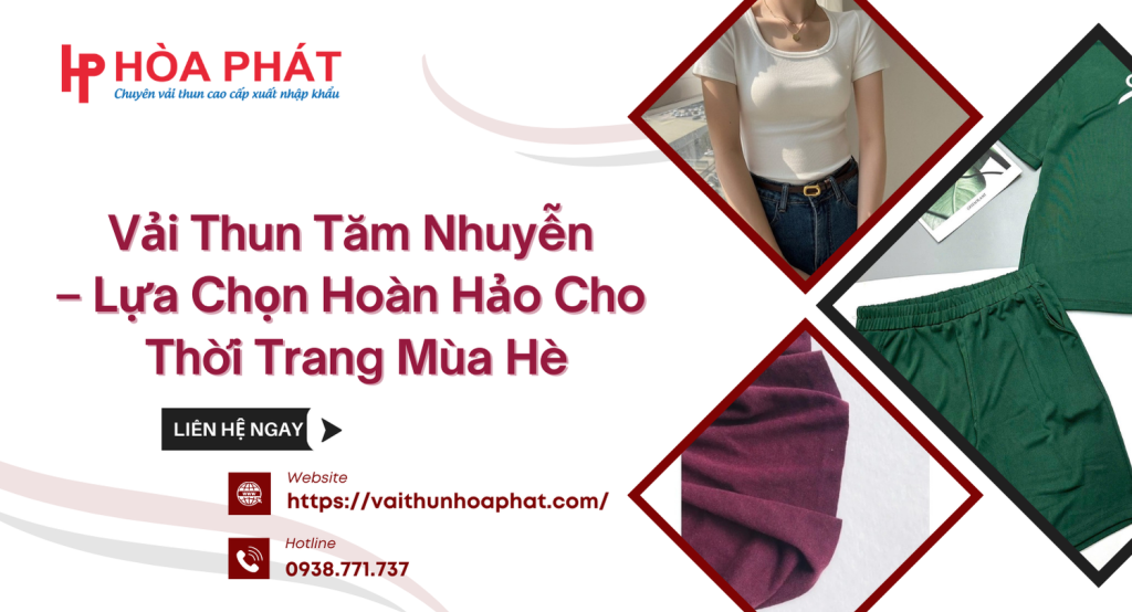 vải thun tăm nhuyễn là gì