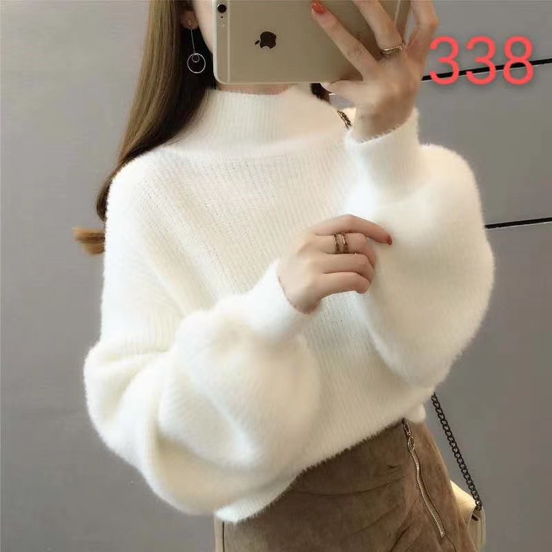 áo len lông thỏ