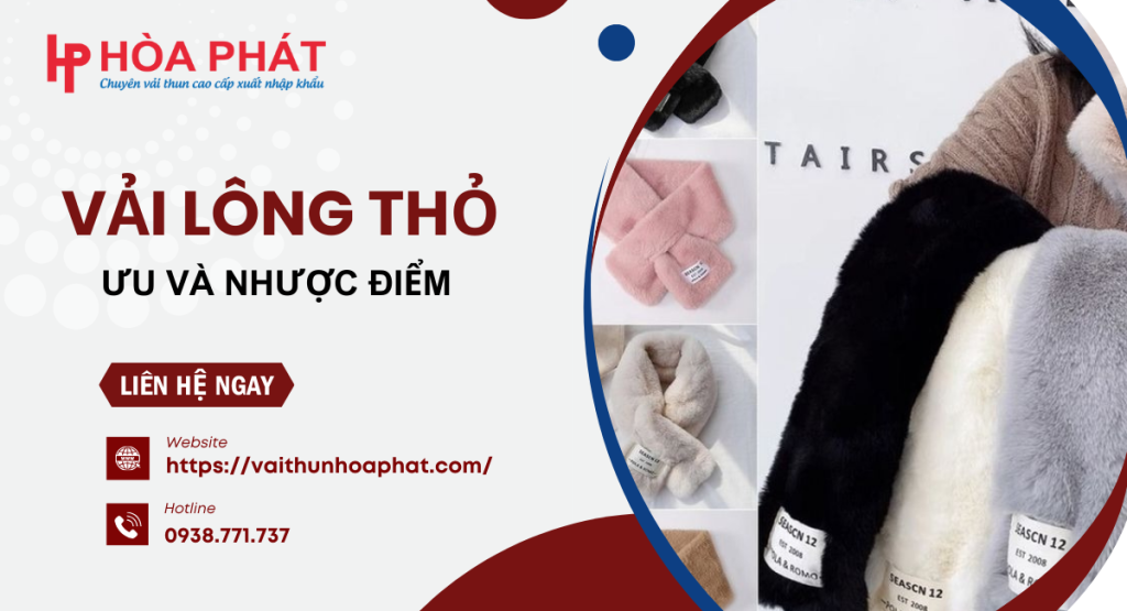 vải lông thỏ - ưu và nhược điểm