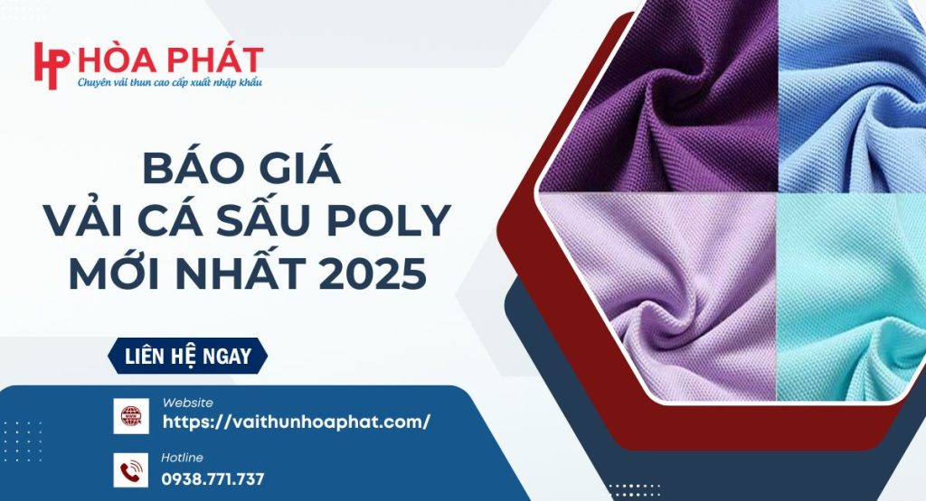 vải cá sấu poly giá rẻ