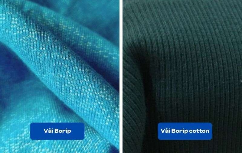 Cận chất vải borip cotton
