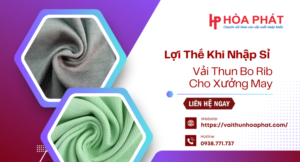 vải thun bo rib là gì?
