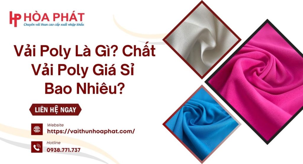 chất vải thun poly là gì