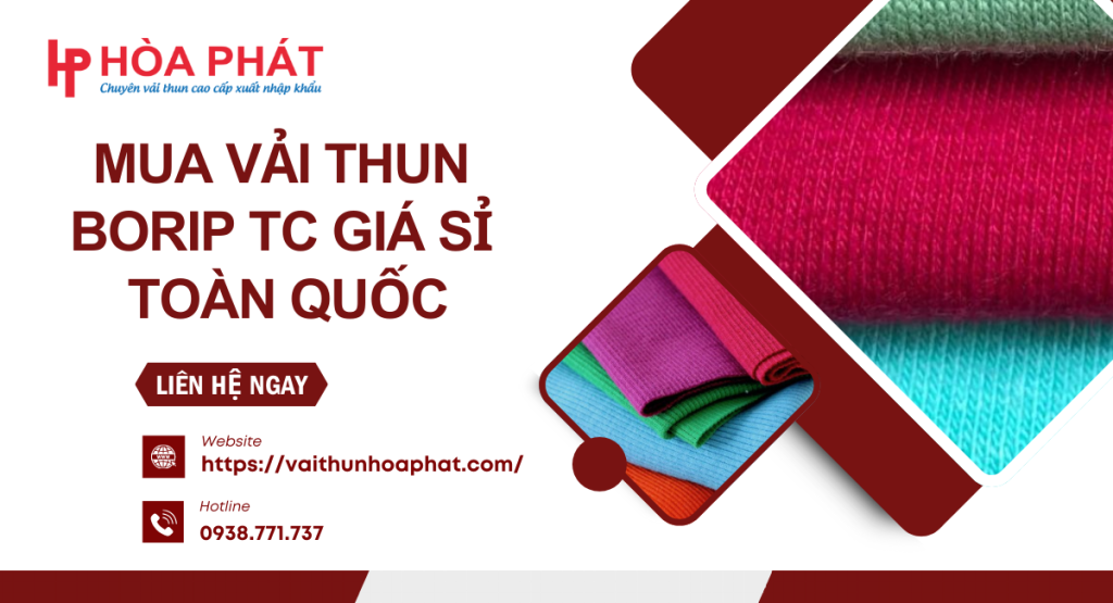 vải thun bo rip TC
