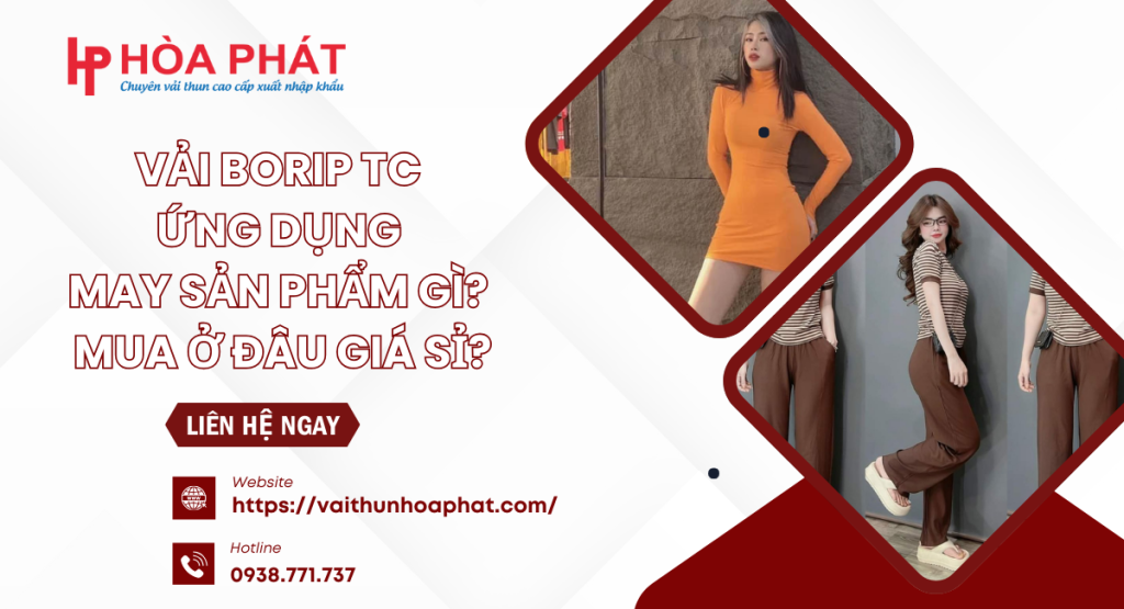 Vải borip TC