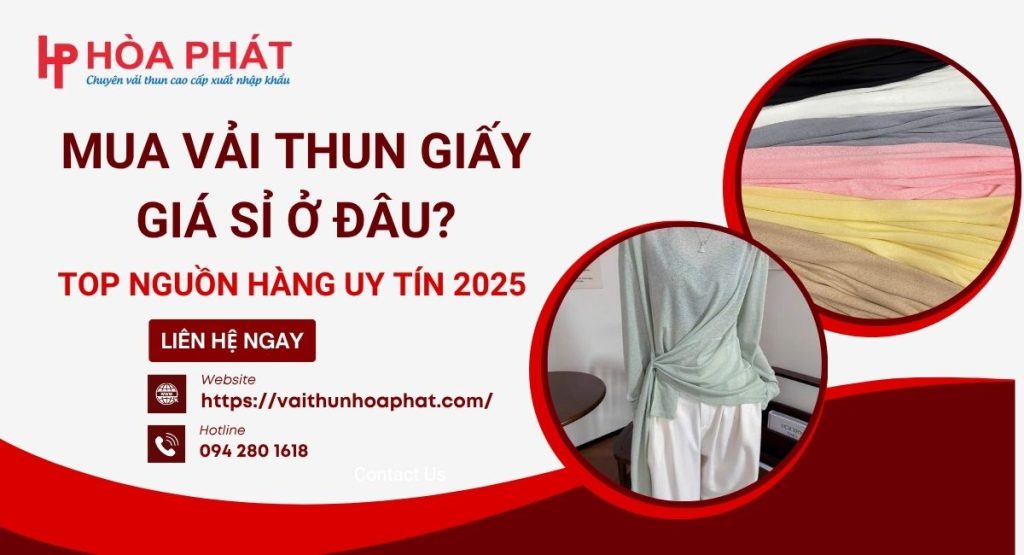 vải thun giấy là gì
