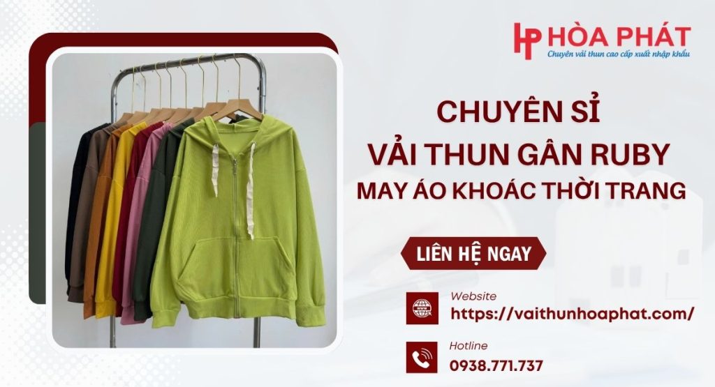 Xu hướng vải thun mới nhất 2026