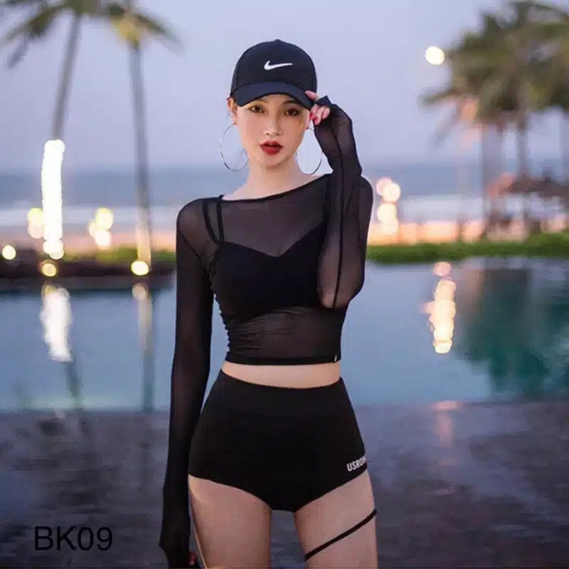 Vải nilon may đồ bikini