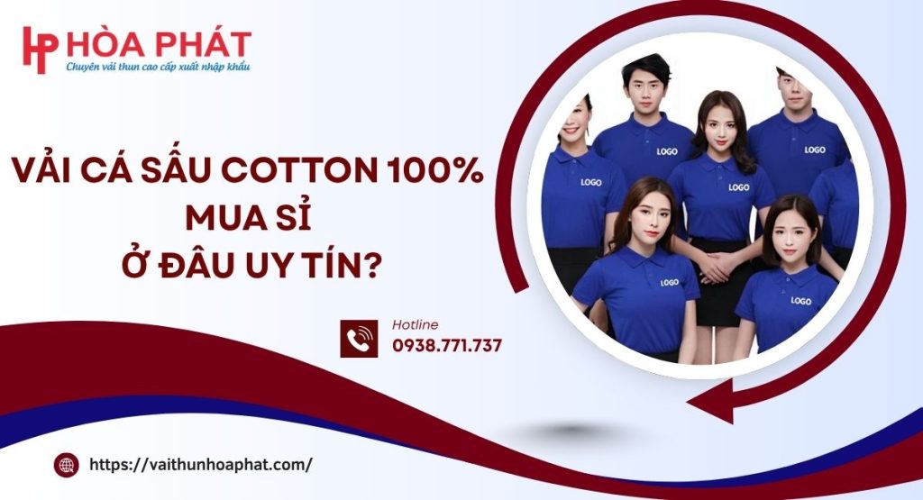 Vải Cá Sấu Cotton 100% Mua Sỉ Ở Đâu Uy Tín?
